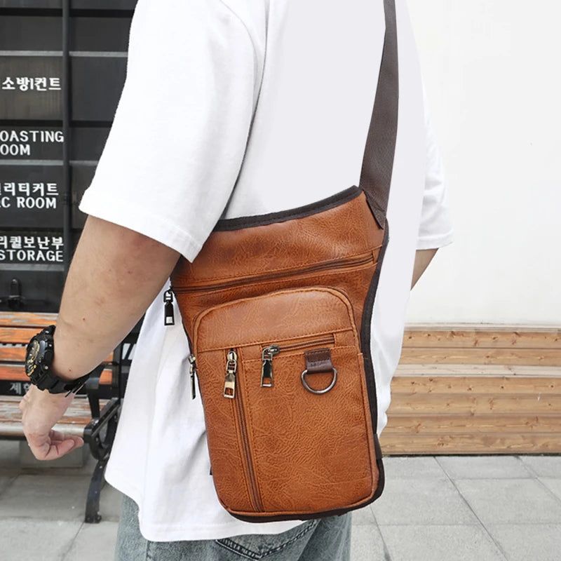 Waterproof Drop Leg Bag Thigh Hip Bum Belt Waist Fanny Pack