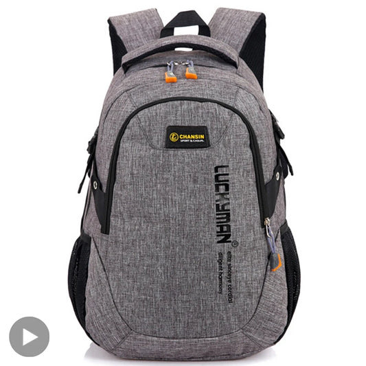 Men Women School Backpack Laptop Bag Teenage