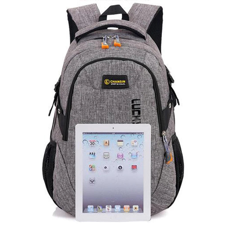 Men Women School Backpack Laptop Bag Teenage