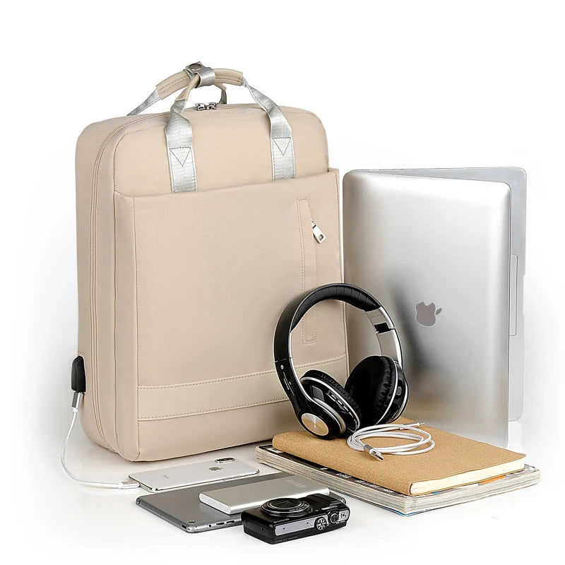 Men Women Backpack USB Charging Waterproof School Bags Books Laptop Backpacks