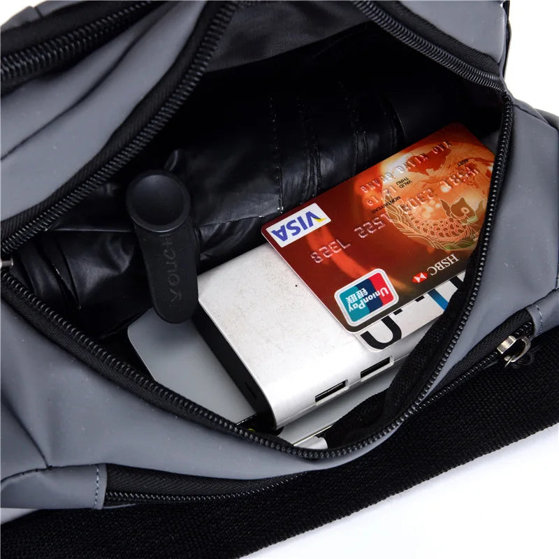 Waterproof Waist Bag Fanny Pack Hip Belt for Men Women