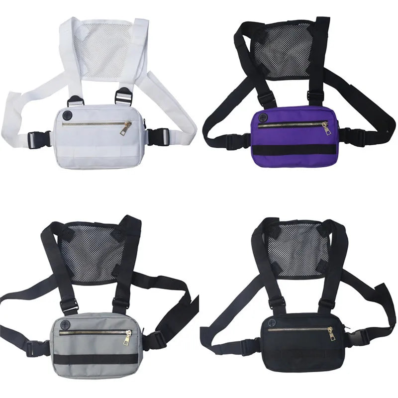 Chest Rig Waist Pack Hip-Hop Vest Tactical Harness