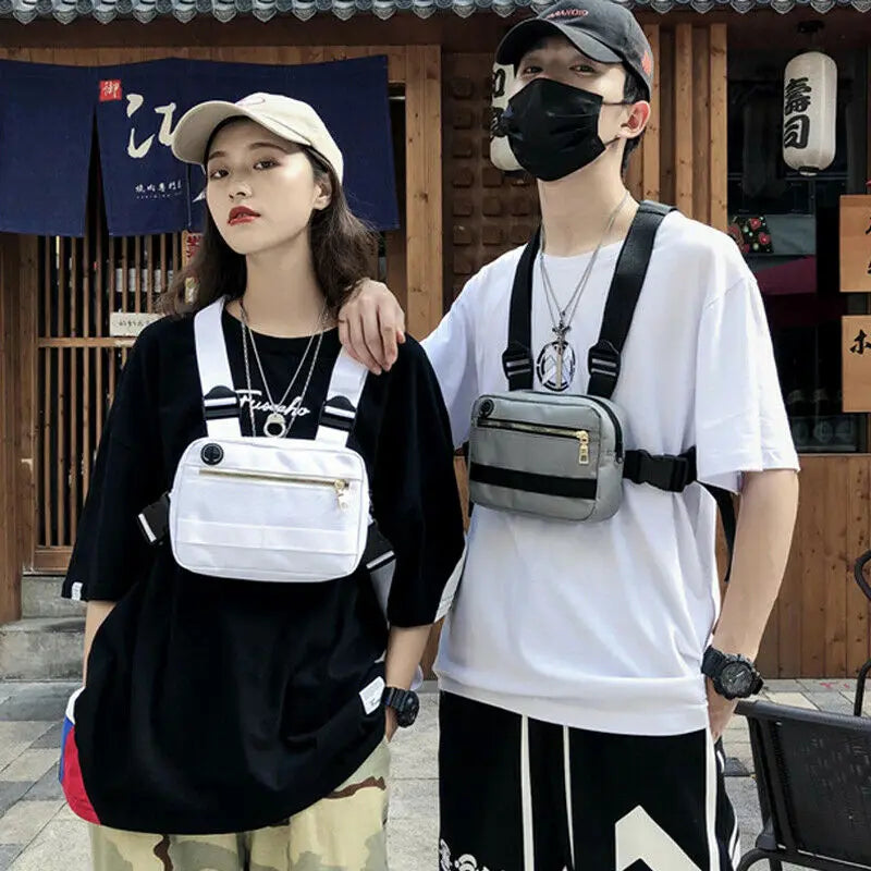 Chest Rig Waist Pack Hip-Hop Vest Tactical Harness