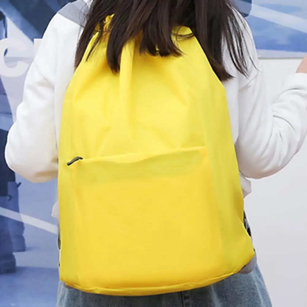 Portable Basketball Bag Adjustable Straps Vacation Drawstring
