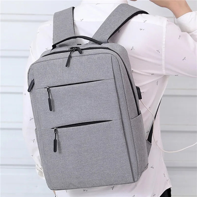 Men Women Laptop Backpack Student School Bag High Business Rucksack Male Travel