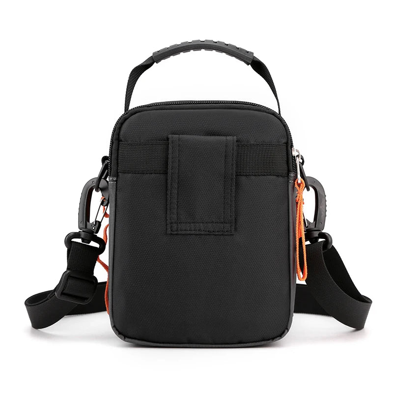 Men Messenger Bag Nylon Crossbody Travel Satchel Waterproof Shoulder Bag