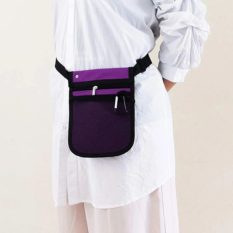 Nurse Fanny Pack Purse Nursing Belt Waist Bag Scissors Care Kit Tool