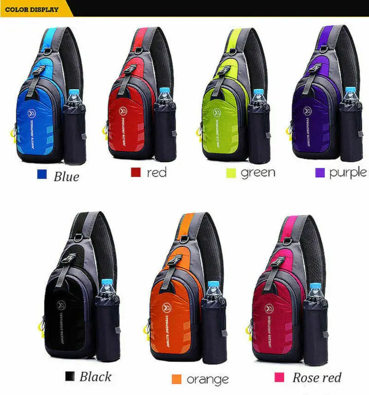 Nylon Crossbody Shoulder Chest Sling Bag for Daily Travel