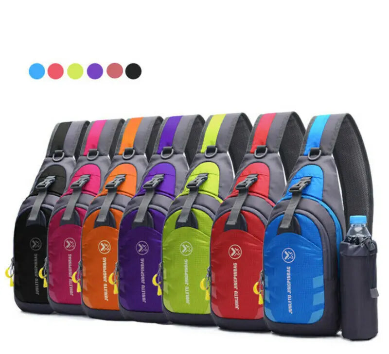 Nylon Crossbody Shoulder Chest Sling Bag for Daily Travel
