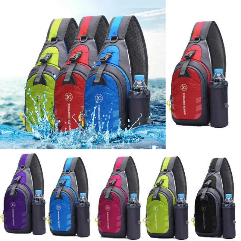 Nylon Crossbody Shoulder Chest Sling Bag for Daily Travel