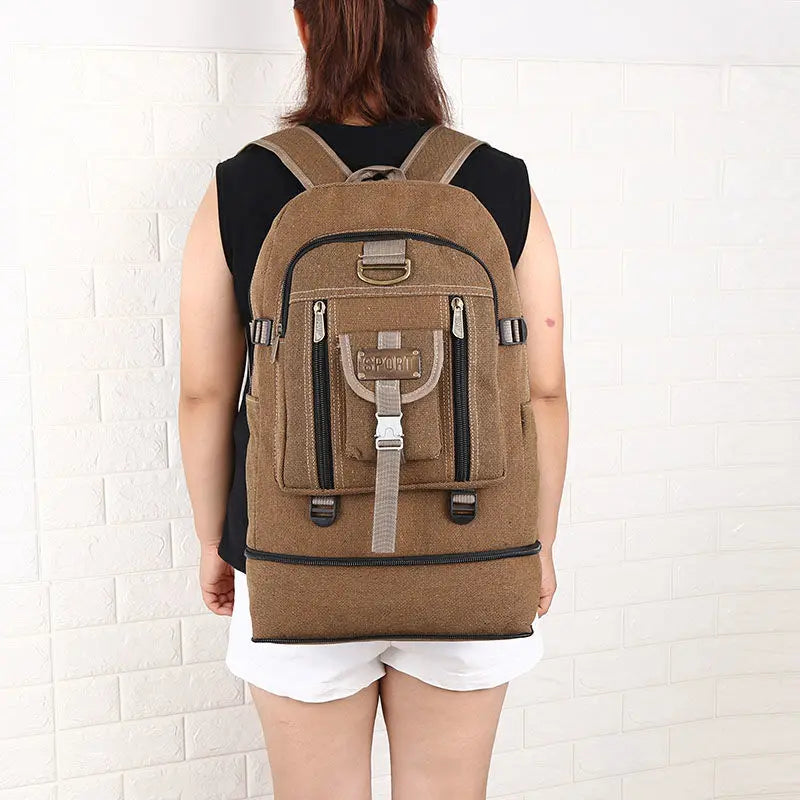 Waterproof Travel Backpack Climbing Hiking Camping Rucksack
