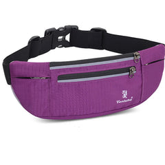Outdoor Running Sports Fanny Pack Zipper Phone Pouch