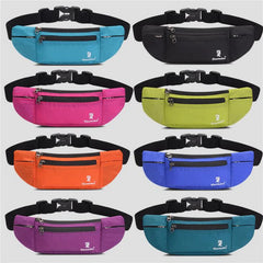 Outdoor Running Sports Fanny Pack Zipper Phone Pouch