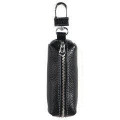 Men Women Synthetic Leather Car Key Ring Holder for Case KeyChain Purse Bag
