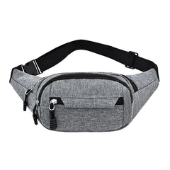 Men Women Waist Bag pack Purse Casual Large Phone Belt Bag Pouch