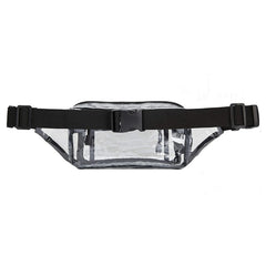 Waterproof Transparent Waist Pack with Zipper Closure