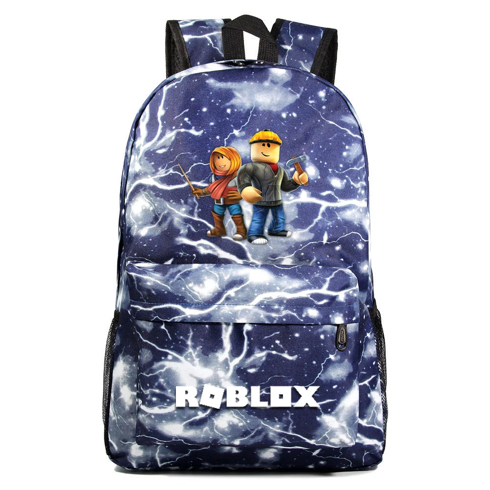 Men Women Lightning Backpack Leisure Female Sports Backpack