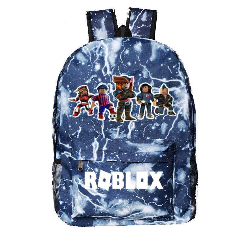 Men Women Lightning Backpack Leisure Female Sports Backpack