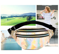 Multi-function Laser Chest Bag, Outdoor Sports Fanny Pack