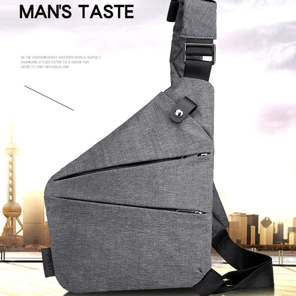 Anti-Theft Backpack Women Sling Shoulder Bag Waterproof Travel Chest Bag