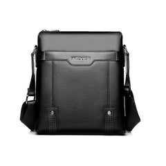 Men Crossbody PU Leather Messenger Bag Small Briefcase Shoulder Bag