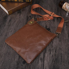 Men Leather Weave Clutch Bag Shoulder Wallet Handy Bag Handbags