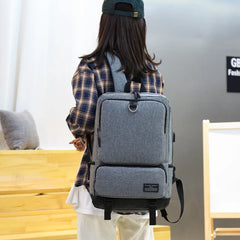 Men's Backpack Casual Business Laptop Backpack Male USB Socket