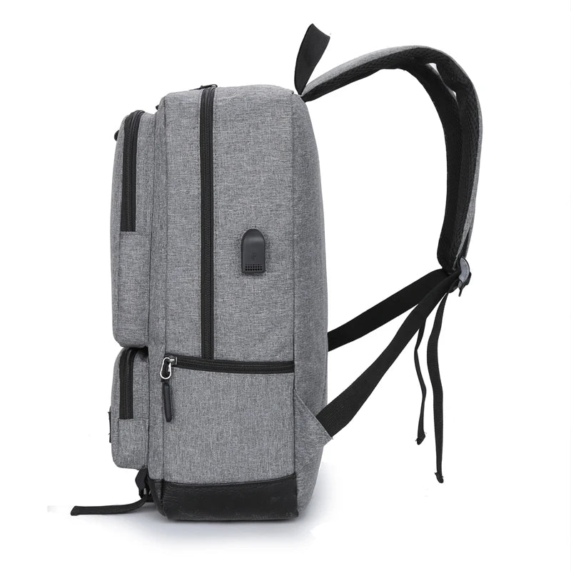 Men's Backpack Casual Business Laptop Backpack Male USB Socket