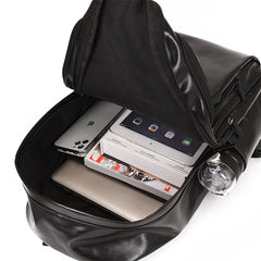 Men's Business Laptop Backpack 15.6 Inch Waterproof College Schoolbag