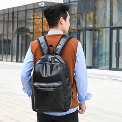Men's Business Laptop Backpack 15.6 Inch Waterproof College Schoolbag