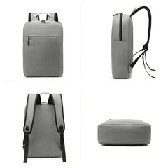 Men's Business Trip Laptop Backpack Minimalist Design Large Capacity