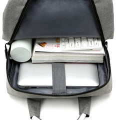 Men's Business Trip Laptop Backpack Minimalist Design Large Capacity