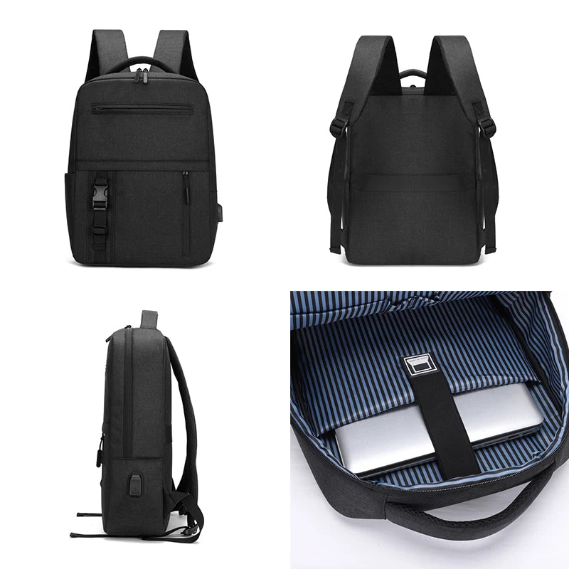 Men's Large Capacity Backpack for Business High Oxford Cloth Handbag