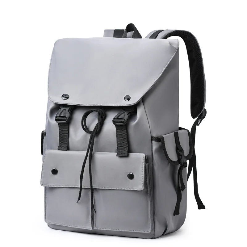 Men's Oxford Cloth Large Travel Backpack Computer Bag