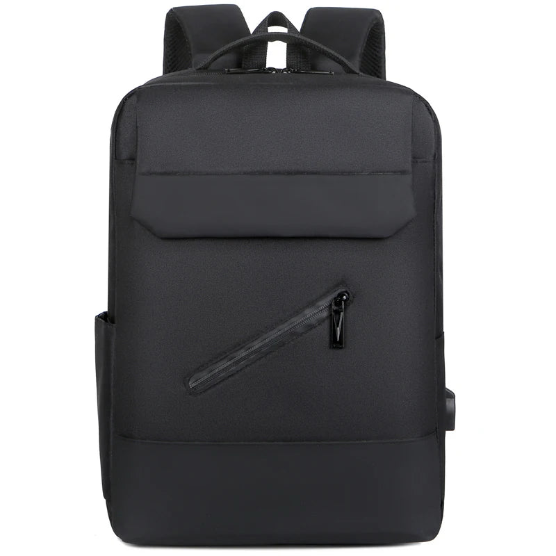 Men's USB Charging Laptop Backpack Large Capacity Waterproof Rucksack