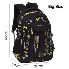 Men's Waterproof School Backpack for Students Boys and Girls