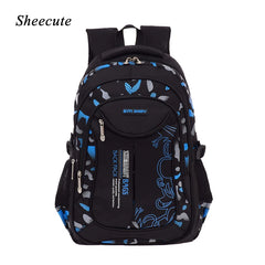 Men's Waterproof School Backpack for Students Boys and Girls