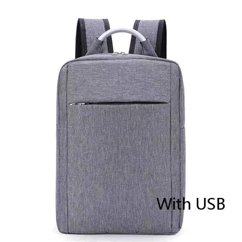 Men's Backpack Travel Business Trip Laptop USB Charging Interface Outside Bag