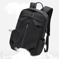 Men's USB Business Backpack Waterproof Laptop Rucksack
