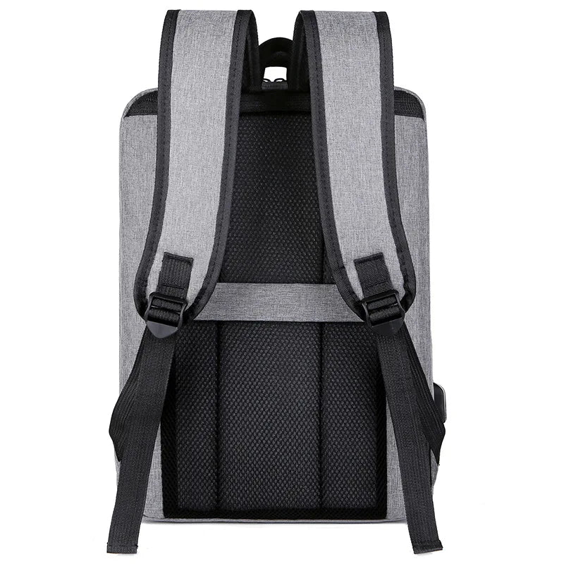 Men's USB Charging Backpack Waterproof Rucksack