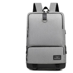 Men's Waterproof USB Charging Travel School Backpack 15.6 Inch Laptop Backpack