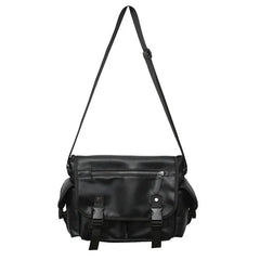 Men's Business Commuting Messenger Bag PU Leather Handbag