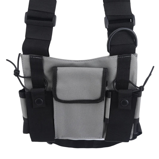 Men's Chest Bag Cross Backpack Streetwear Feature Pack Military Tactical