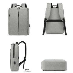 Men's Business Backpack for 15.6-inch Laptop Waterproof Rucksack