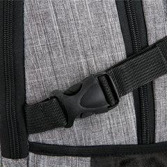 Men's Business Backpack Large-capacity Gray Waterproof Backpack