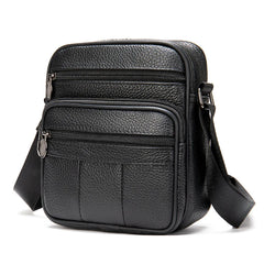 Men's Leather Business Shoulder Bag Crossbody Retro Casual