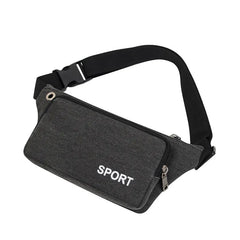 Canvas Waist Bag Large Capacity Mobile Phone Zero Wallet