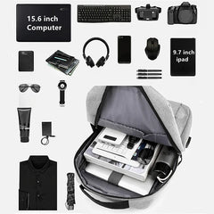 Men's Casual School Bag Laptop Backpack Large Ladies Backpack