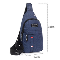 Men's Outdoor Chest Bag for Cycling and Travel