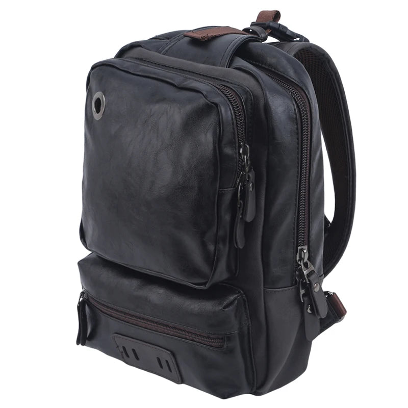 Men's USB Charging Crossbody Chest Bag